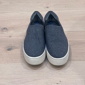 Woman’s Gray Slip-On Shoes
